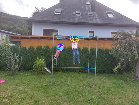 calisthenics, home gym, bodyweight training, functional training, crosstraining, ninja park, parkour, fitnessgerät, fitnessstudio zuhause, Dip Barren, Reckstange, Human Flagstange, Monkey Bar