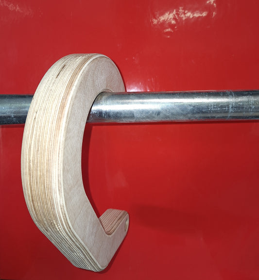 CC-ZK-203 Cali-Cube Ninja Sport Zubehör Holz Haken Single Hook Klettergriff Hangeltraining Griffkraft Trainer Grip Strength