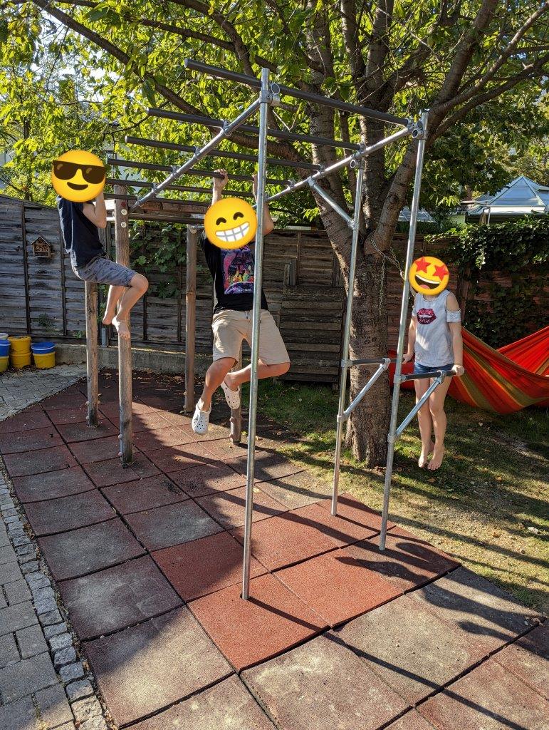 calisthenics, home gym, bodyweight training, functional training, crosstraining, ninja park, parkour, fitnessgerät, fitnessstudio zuhause, Dip Barren, Reckstange, Human Flagstange, Monkey Bar