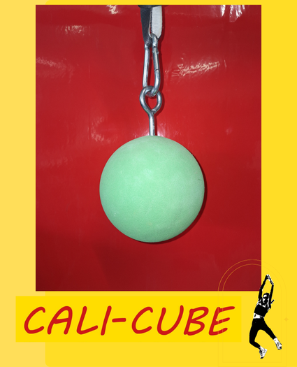 CC-ZK-117 Cali-Cube Ninja Sport Zubehör Melone Kugel 14cm Klettergriff Hangeltraining Griffkraft Trainer Ball Grip Strength