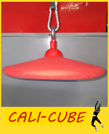 CC-ZK-121 Cali-Cube Ninja Sport Zubehör Ufo Disc Klettergriff Hangeltraining Griffkraft Trainer Grip Strength