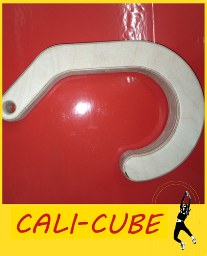 CC-ZK-203 Cali-Cube Ninja Sport Zubehör Holz Haken Single Hook Klettergriff Hangeltraining Griffkraft Trainer Grip Strength