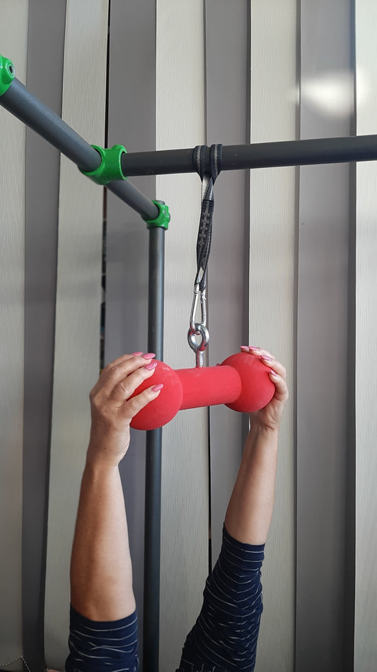 CC-ZK-118 Cali-Cube Ninja Sport Zubehör Hantel Klettergriff Hangeltraining Griffkraft Trainer Ball Grip Strength