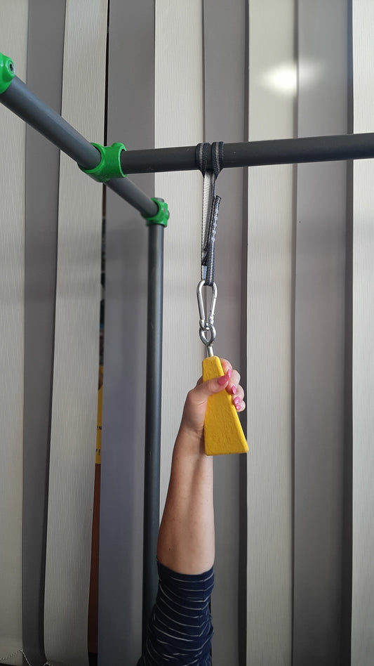 CC-ZK-103 Cali-Cube Ninja Sport Zubehör Pyramide Hangeltraining Klettergriff Griffkraft Grip Strength