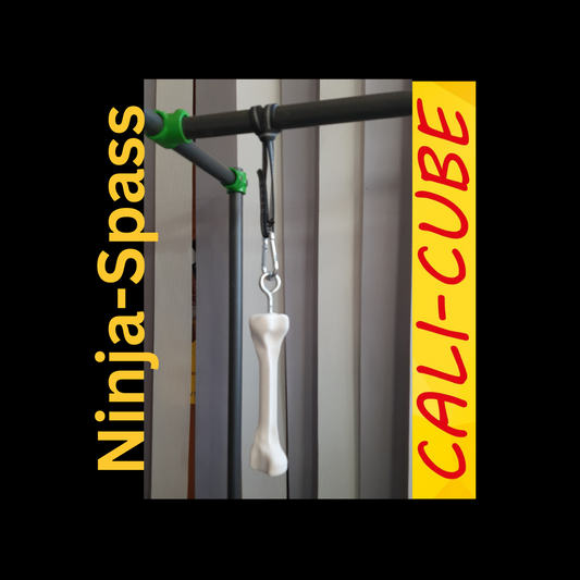 CC-ZK-110 Cali-Cube Ninja Sport Zubehör Knochen 25cm Klettergriff Hangeltraining Griffkraft Trainer Ball Grip Strength