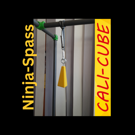 CC-ZK-103 Cali-Cube Ninja Sport Zubehör Pyramide Hangeltraining Klettergriff Griffkraft Grip Strength
