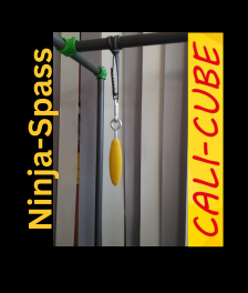 CC-ZK-101 Cali-Cube Ninja Sport Zubehör Schupfnudel Klettergriff Hangeltraining Griffkraft Grip Strength