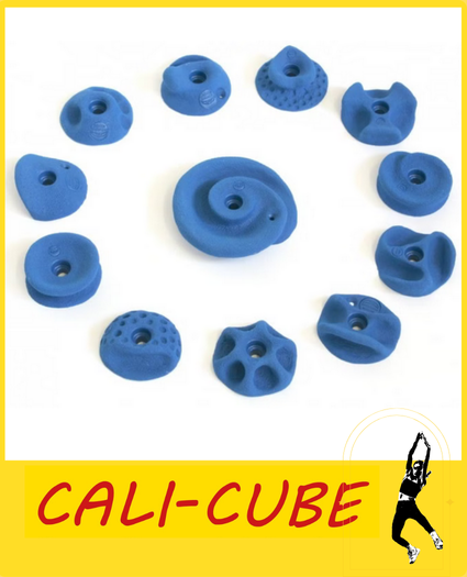 Ninja-Spaß von CALI-CUBE Klettergriffe 12 Stück