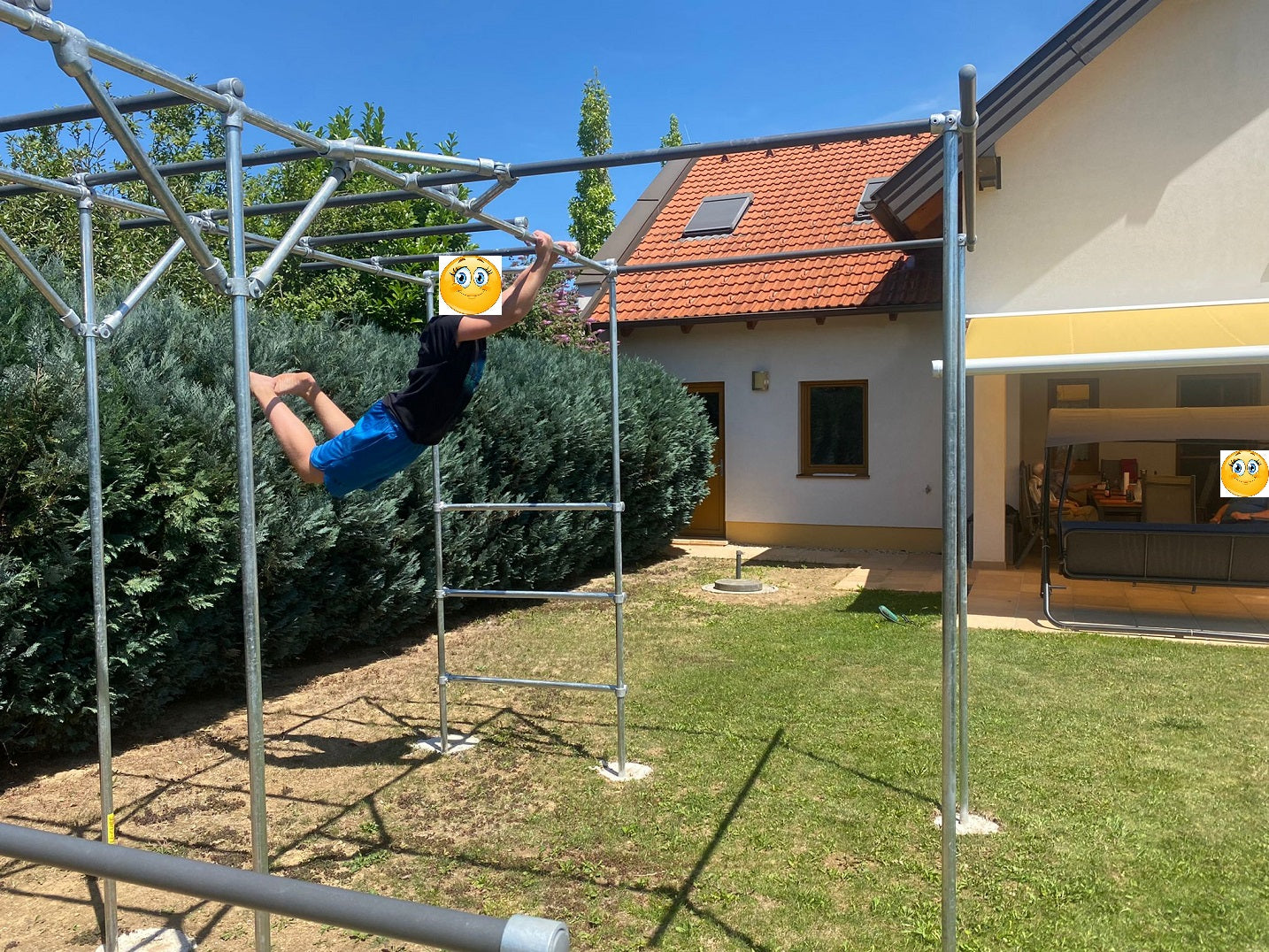 CALI-CUBE FELIX Sportgerät / Klettergerüst / Fitnessgerät / Gymnastikgerüst Paket "Felix"