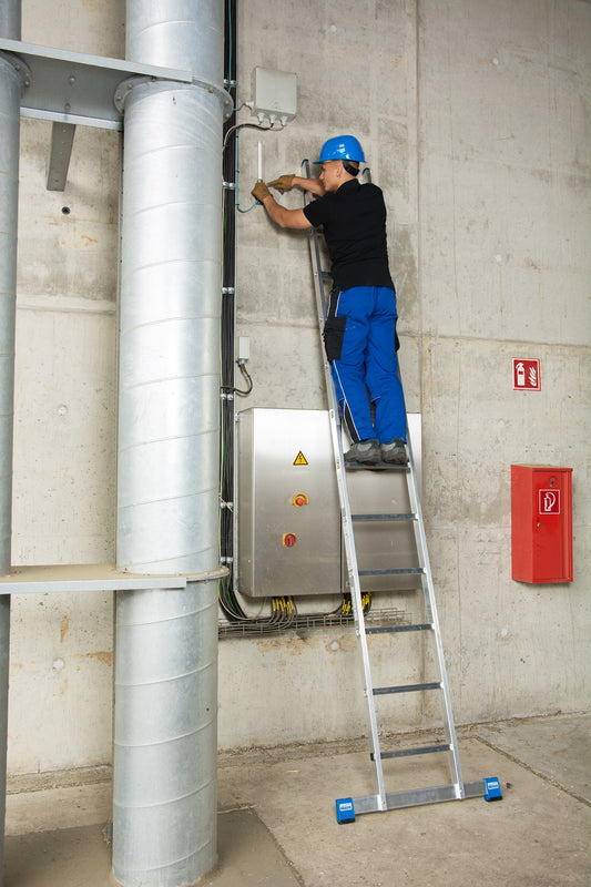 Leiter ZK-K001 Sprossen-Anlege-Leiter einteilig 6-24 Sprossen/1,85 - 6,9 Meter