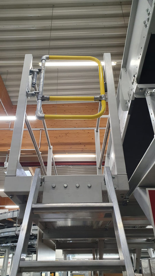 SGEUGV2/SGEUPC2 Kee Gate selbstschließende Sicherheitstüre (verzinkt oder gelb pulverbeschichtet)