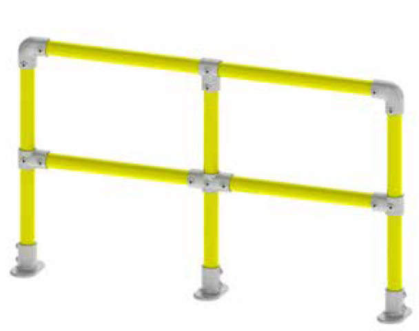 KGKWBR0750PC Schutzgeländer-System Regalschutzelement