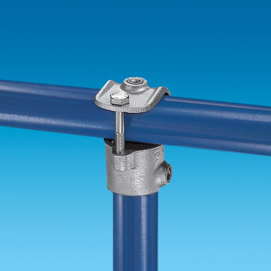 KK16-9 Kee Klamp Rohrverbinder Typ 16 Größe 9 T-Verbinder verzinkt. offen ID 60.3 mm