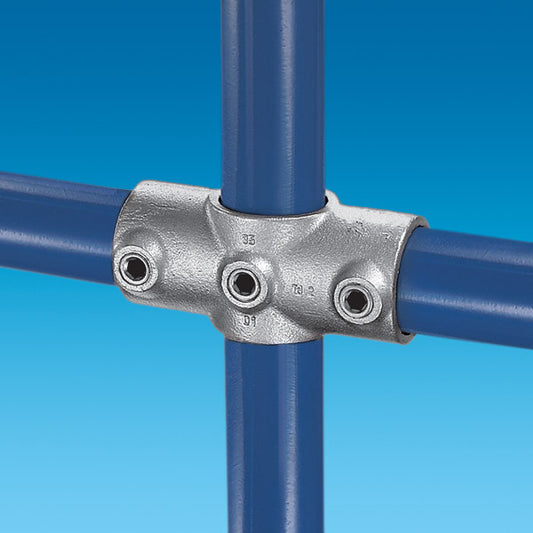 KK26-87 Kee Klamp Rohrverbinder Typ 26 Größe 87 Kreuzred. verzinkt ID 48.3/42.4mm