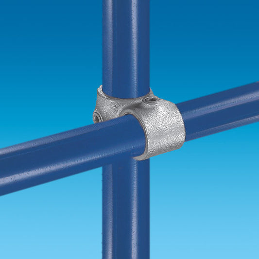 KK45-4 Kee Klamp Rohrverbinder Typ 45 Größe 4 KreuzVerbinder verzinkt ID 21.3mm