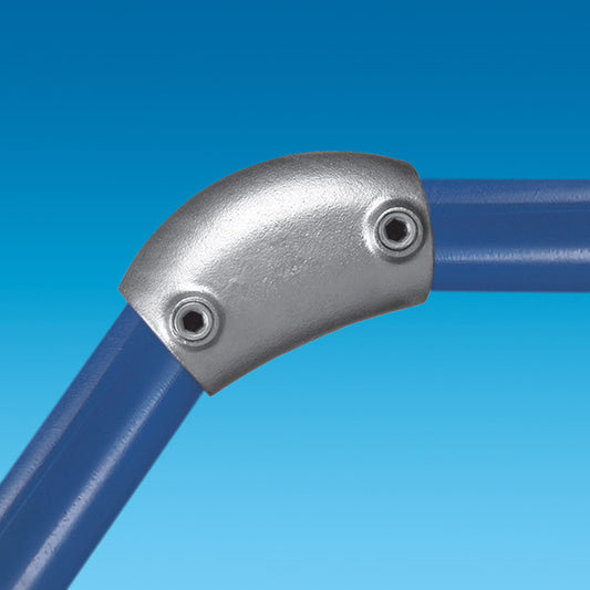 KK55-7 Kee Klamp Rohrverbinder Typ 55 Größe 7 Bogen 125-178° verz. ID 42.4mm