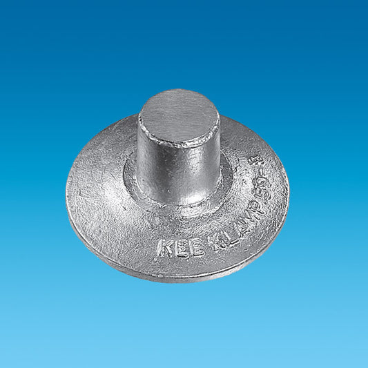 KK59-6 Kee Klamp Rohrverbinder Typ 59 Größe 6 Standfuß Alu AD 33.7mm