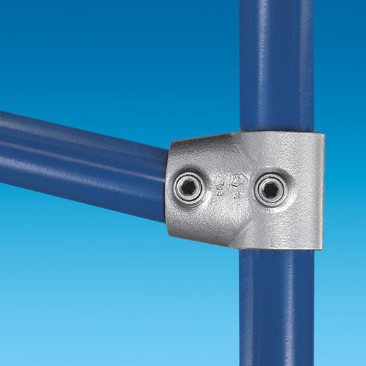 KK86-7 Kee Klamp Rohrverbinder Typ 86 Größe 7 T-Verbinder bis 11° verzinkt ID 42.4mm