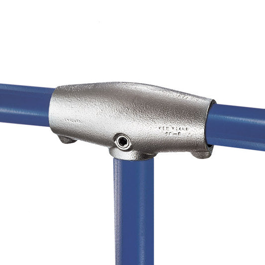 KK90-8 Kee Klamp Rohrverbinder Typ 90 Größe 8 T-Verbinder bis 7° verzinkt ID 48.3mm