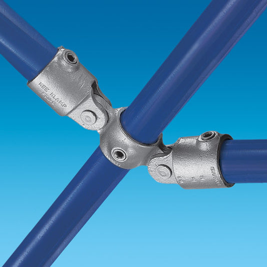 KKC51-5 Kee Klamp Rohrverbinder Typ C51 Größe 5 SchwenkVerbinder verzinkt ID 26.9mm