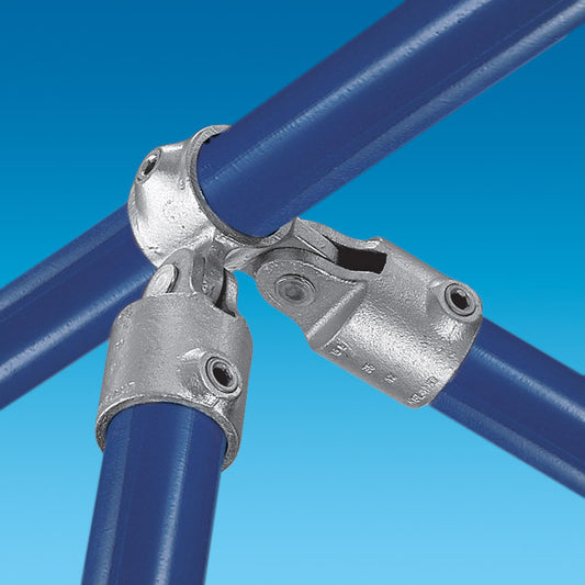 KKC52-5 Kee Klamp Rohrverbinder Typ C52 Größe 5 SchwenkVerbinder verzinkt ID 26.9mm