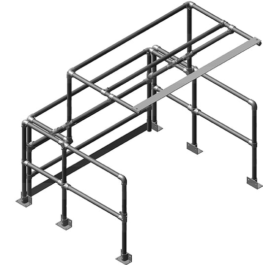 SGPGTYDAL Kee Gate Palettenschleuse Typ D Modell für breite Paletten (aus Aluminium)