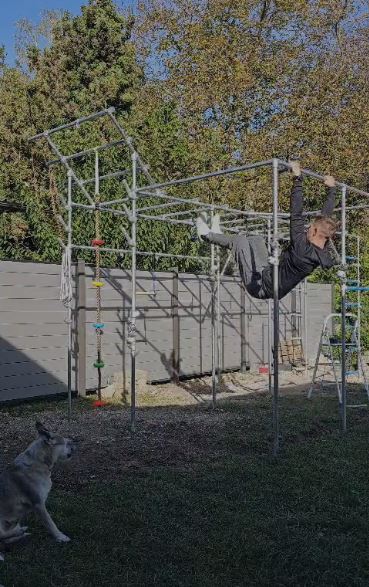 CALI-CUBE RENE Sportgerät / Klettergerüst / Fitnessgerät / Calisthenics-Station Paket "Rene"