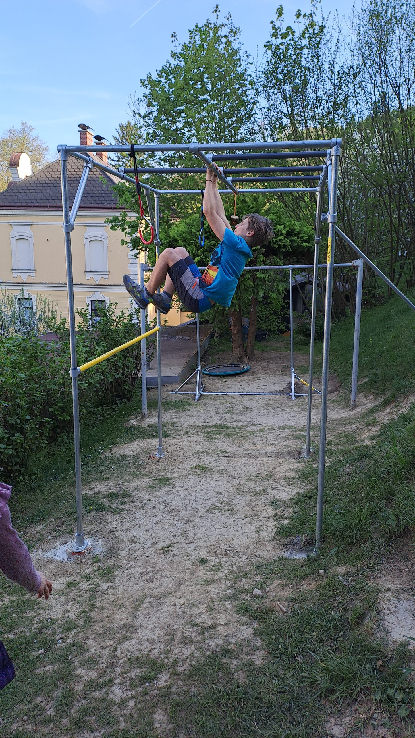 CALI-CUBE ELIAS Ninja-Sportgerät / Klimmzugstange / Calisthenic-Station Paket "Elias"