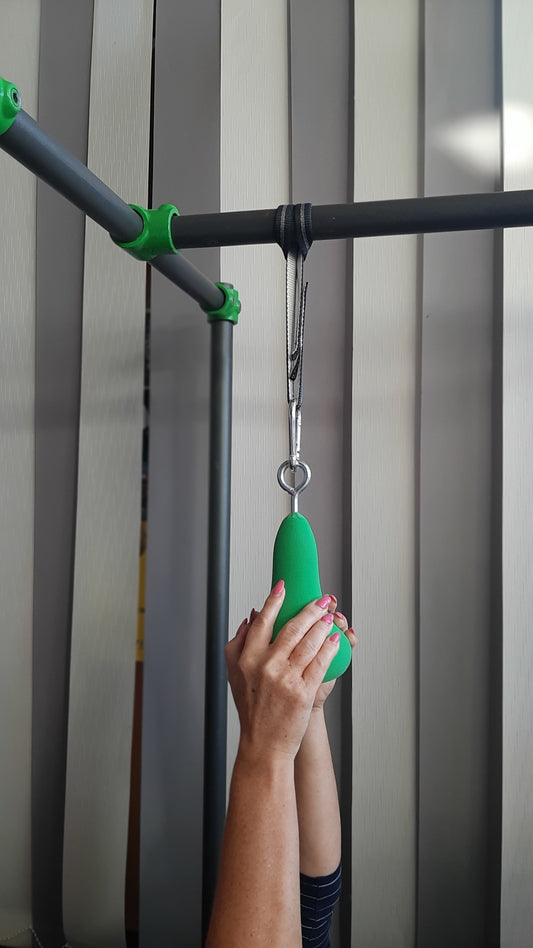 CC-ZK-115 Cali-Cube Ninja Sport Zubehör Birne Klettergriff Hangeltraining Griffkraft Grip Strength