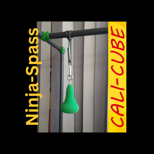 CC-ZK-115 Cali-Cube Ninja Sport Zubehör Birne Klettergriff Hangeltraining Griffkraft Grip Strength
