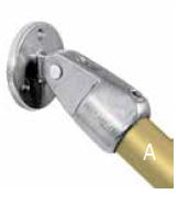 KLC58-8  Kee Lite Rohrverbinder Typ C58 Größe 8        Schwenkverbinder aus Aluminium ID 48,3mm
